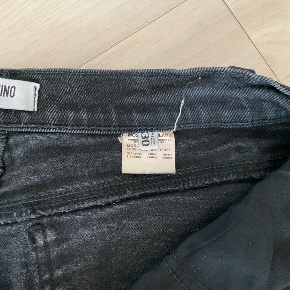 Vintage one of a kind black jeans - Picture 5 of 8